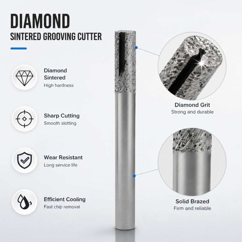 Flat Bottom Sintered Router Bits