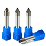 pcd four flute engraving bit cnc stone tombstone carving tool