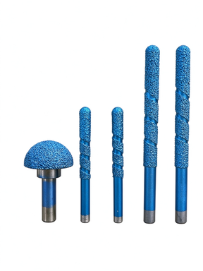 brazed ball nose bit for cnc stone engraving