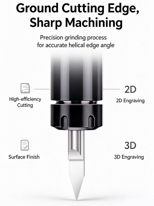 carbide engraving bit for metal