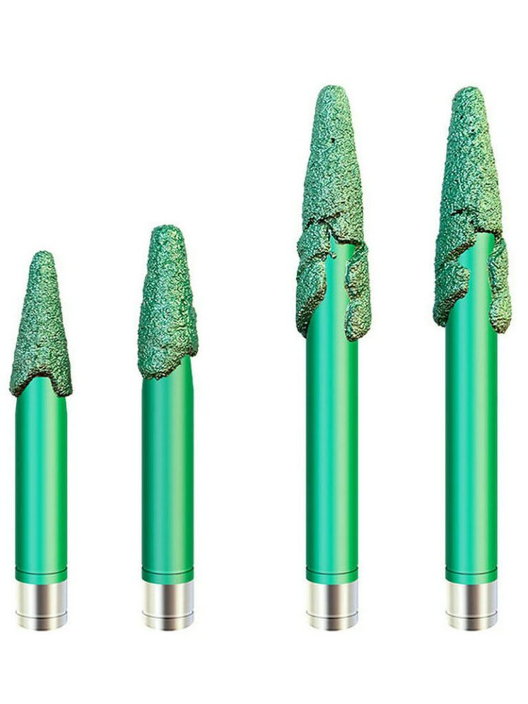 conical ball tip stone cnc router bit