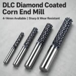 dlc diamond coated corn milling cutter