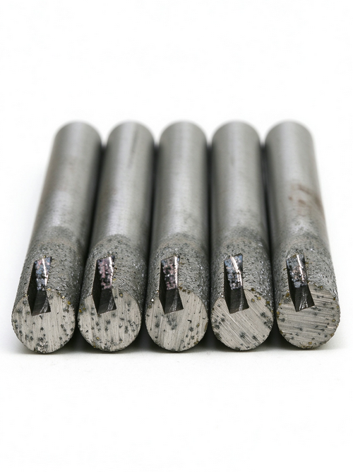 grooved flat sintered router bits