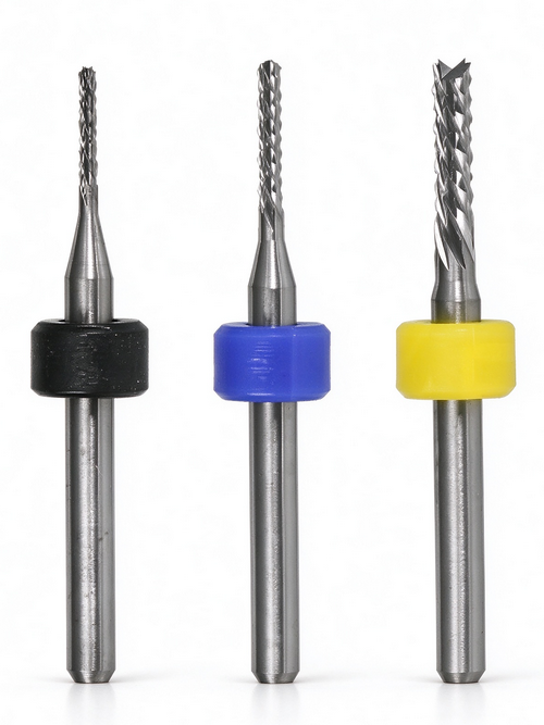 pcb depanel left hand carbide router bit