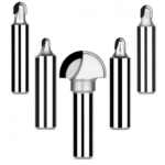 pcd round nose router bit