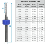 smt pcb depanel router bit