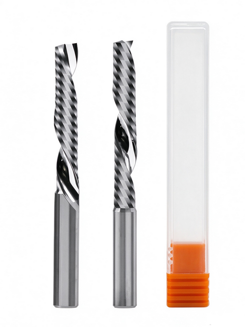single flute left spiral router bit