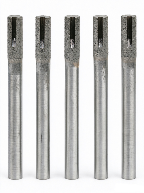 sintered flat stone router bits with groove