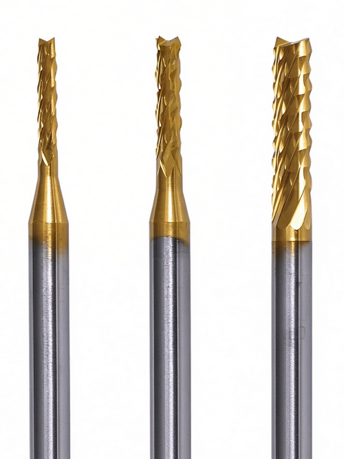 tin coated carbide pcb router bit