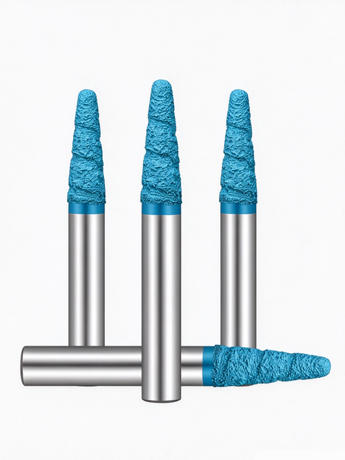vacuum brazed diamond relief carving bit