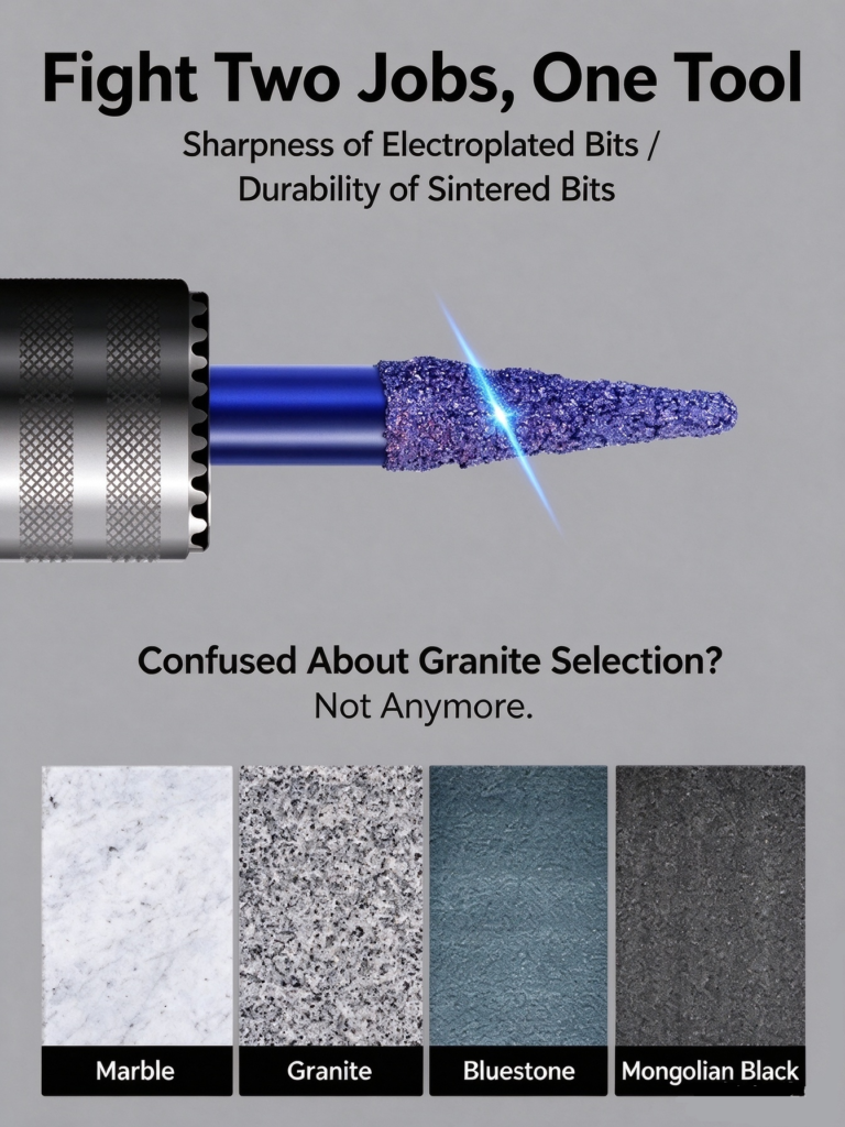 granite carving bit,cnc stone router bit